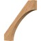 Ekena Millwork 5 1/2"W x 42"D x 42"H Westlake Smooth Knee Brace, Western Red Cedar BRC06X42X42WTL00SWR - alternate 1